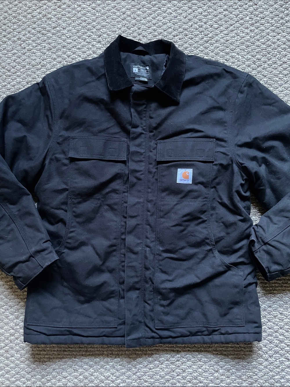 Carhartt Firm duck corduroy collar jacket